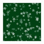 Template Winter Christmas Xmas Medium Glasses Cloth Front