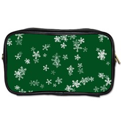 Template Winter Christmas Xmas Toiletries Bag (two Sides)