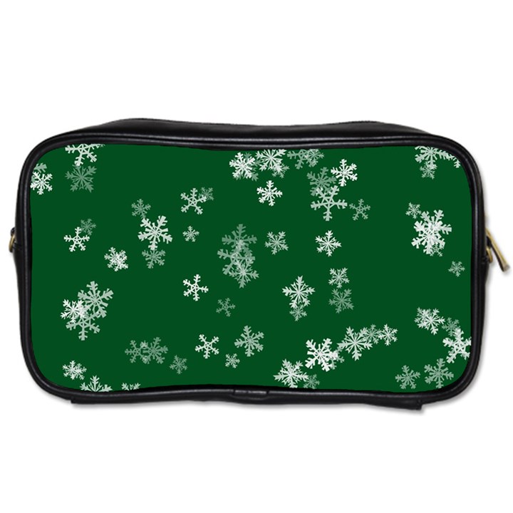 Template Winter Christmas Xmas Toiletries Bag (Two Sides)