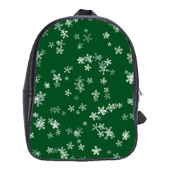 Template Winter Christmas Xmas School Bag (xl)