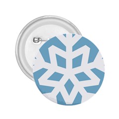 Snowflake Snow Flake White Winter 2 25  Buttons