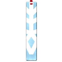 Snowflake Snow Flake White Winter Large Book Marks by Simbadda