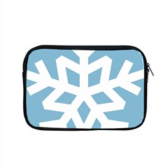 Snowflake Snow Flake White Winter Apple Macbook Pro 15  Zipper Case