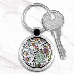 Sledscape Key Chains (round)  by chellerayartisans