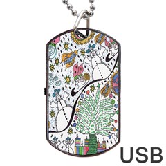 Sledscape Dog Tag USB Flash (One Side)