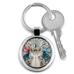 Happysnowman Key Chains (Round)  Front