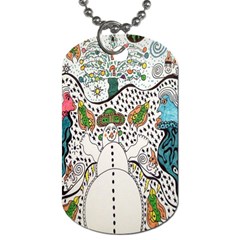 Happysnowman Dog Tag (one Side) by chellerayartisans