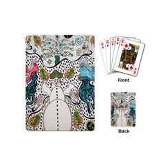 Happysnowman Playing Cards (mini) by chellerayartisans