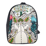 Happysnowman School Bag (XL) Front