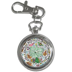 Snowglobe Key Chain Watches by chellerayartisans