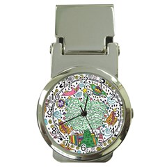 Snowglobe Money Clip Watches