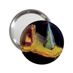 Cosmicchristmastree 2 25  Handbag Mirrors by chellerayartisans