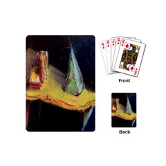 Cosmicchristmastree Playing Cards (mini) by chellerayartisans