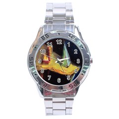 Cosmicchristmastree Stainless Steel Analogue Watch by chellerayartisans