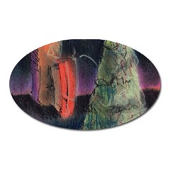 Tree&presents Oval Magnet by chellerayartisans