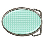 Mint Triangle shape pattern Belt Buckles Front