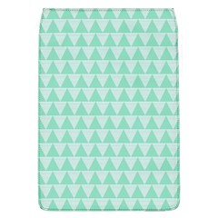 Mint Triangle Shape Pattern Removable Flap Cover (l) by picsaspassion