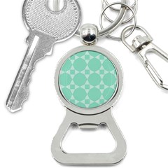 Mint Star Pattern Bottle Opener Key Chains by picsaspassion