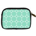 Mint Star pattern Digital Camera Leather Case Back