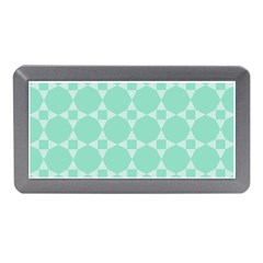 Mint Star Pattern Memory Card Reader (mini) by picsaspassion