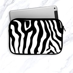 Zebra Horse Pattern Black And White Apple Ipad Mini Zipper Cases by picsaspassion