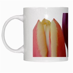 Tulips Bouquet White Mugs by picsaspassion