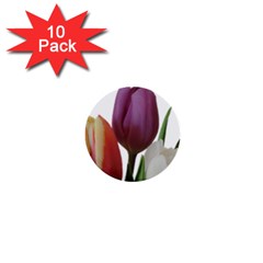 Tulips Bouquet 1  Mini Buttons (10 Pack)  by picsaspassion