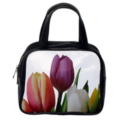 Tulips Bouquet Classic Handbag (one Side) by picsaspassion