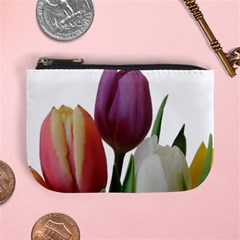 Tulips Bouquet Mini Coin Purse by picsaspassion