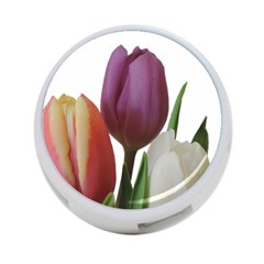 Tulips Bouquet 4-port Usb Hub (one Side) by picsaspassion