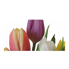 Tulips Bouquet Satin Wrap by picsaspassion