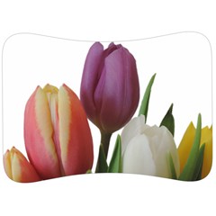 Tulips Bouquet Velour Seat Head Rest Cushion