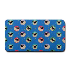 Pugs In Circles With Stars Medium Bar Mats