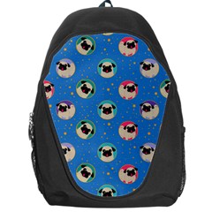 Pugs In Circles With Stars Backpack Bag by PugnaciousGifts