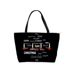 Candles Christmas Advent Light Classic Shoulder Handbag by Wegoenart