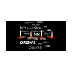 Candles Christmas Advent Light Yoga Headband by Wegoenart