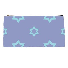 Star Christmas Night Seamlessly Pencil Cases by Wegoenart