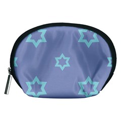 Star Christmas Night Seamlessly Accessory Pouch (medium) by Wegoenart