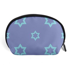 Star Christmas Night Seamlessly Accessory Pouch (large) by Wegoenart