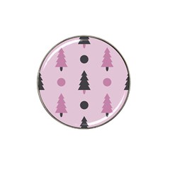 Christmas Trees Tree Fir Den Hat Clip Ball Marker (4 Pack) by Wegoenart