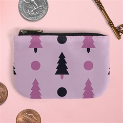 Christmas Trees Tree Fir Den Mini Coin Purse by Wegoenart