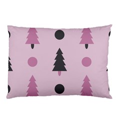 Christmas Trees Tree Fir Den Pillow Case (two Sides) by Wegoenart