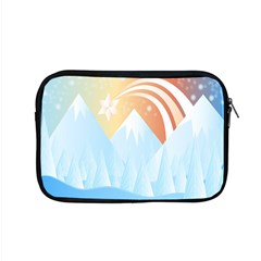 Winter Landscape Star Mountains Apple MacBook Pro 15  Zipper Case