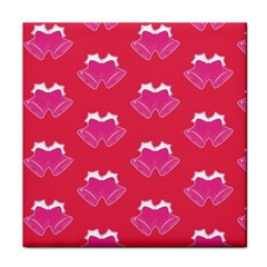 Christmas Red Pattern Reasons Face Towel