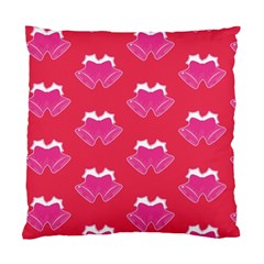 Christmas Red Pattern Reasons Standard Cushion Case (one Side)