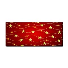 Background Christmas Decoration Hand Towel