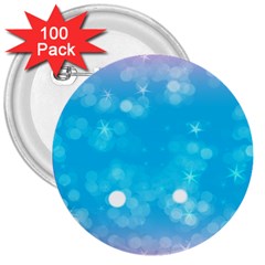 Background Abstract Christmas Snow 3  Buttons (100 Pack)  by Wegoenart