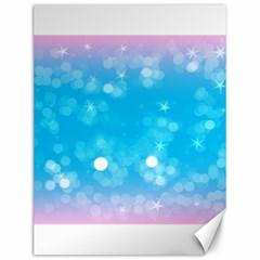 Background Abstract Christmas Snow Canvas 12  X 16  by Wegoenart