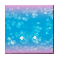 Background Abstract Christmas Snow Face Towel