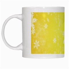 Snowflakes The Background Snow White Mugs by Wegoenart